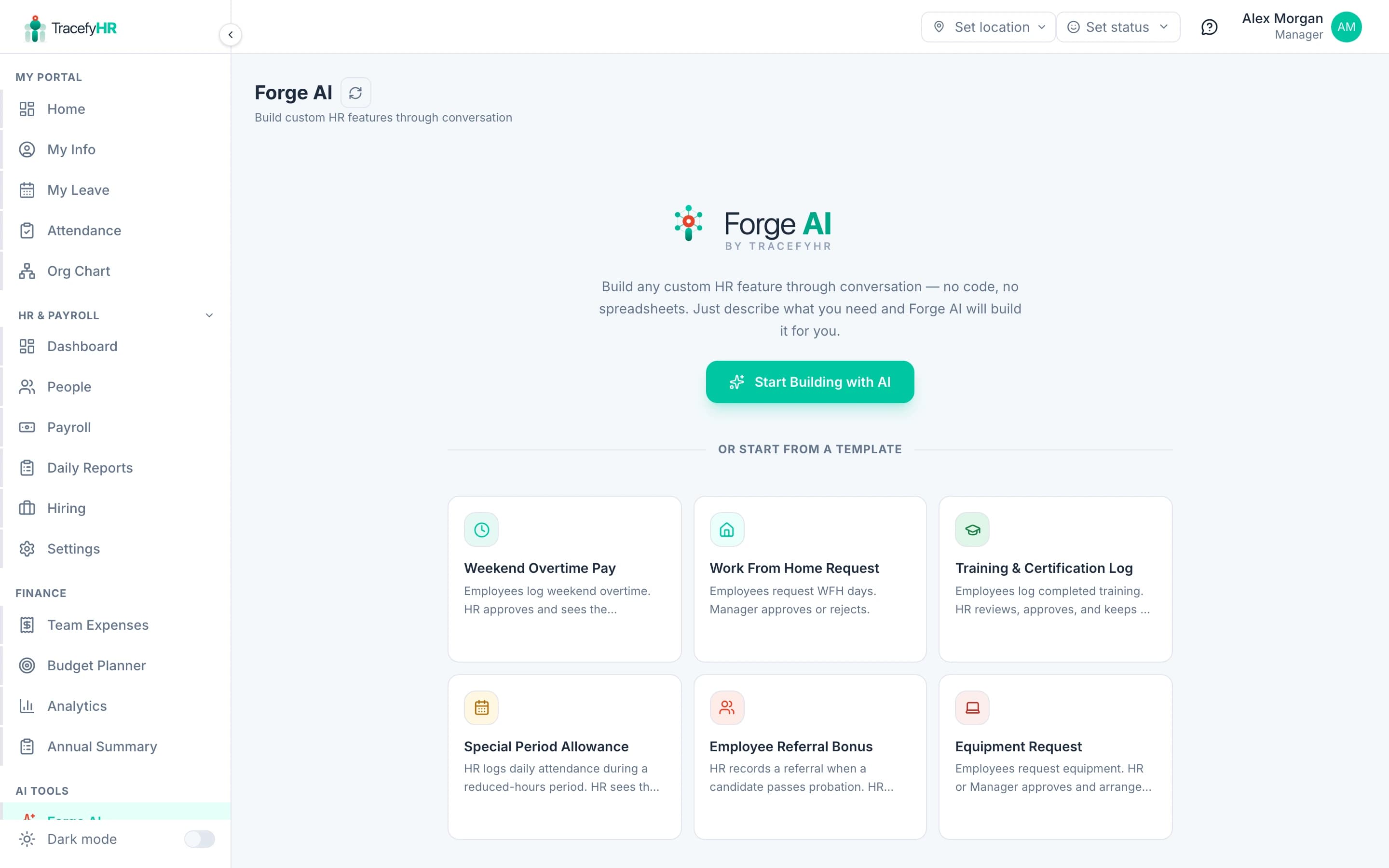 Forge AI screenshot